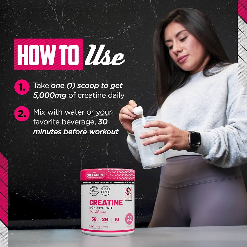 Creatine Monohydrate for Women