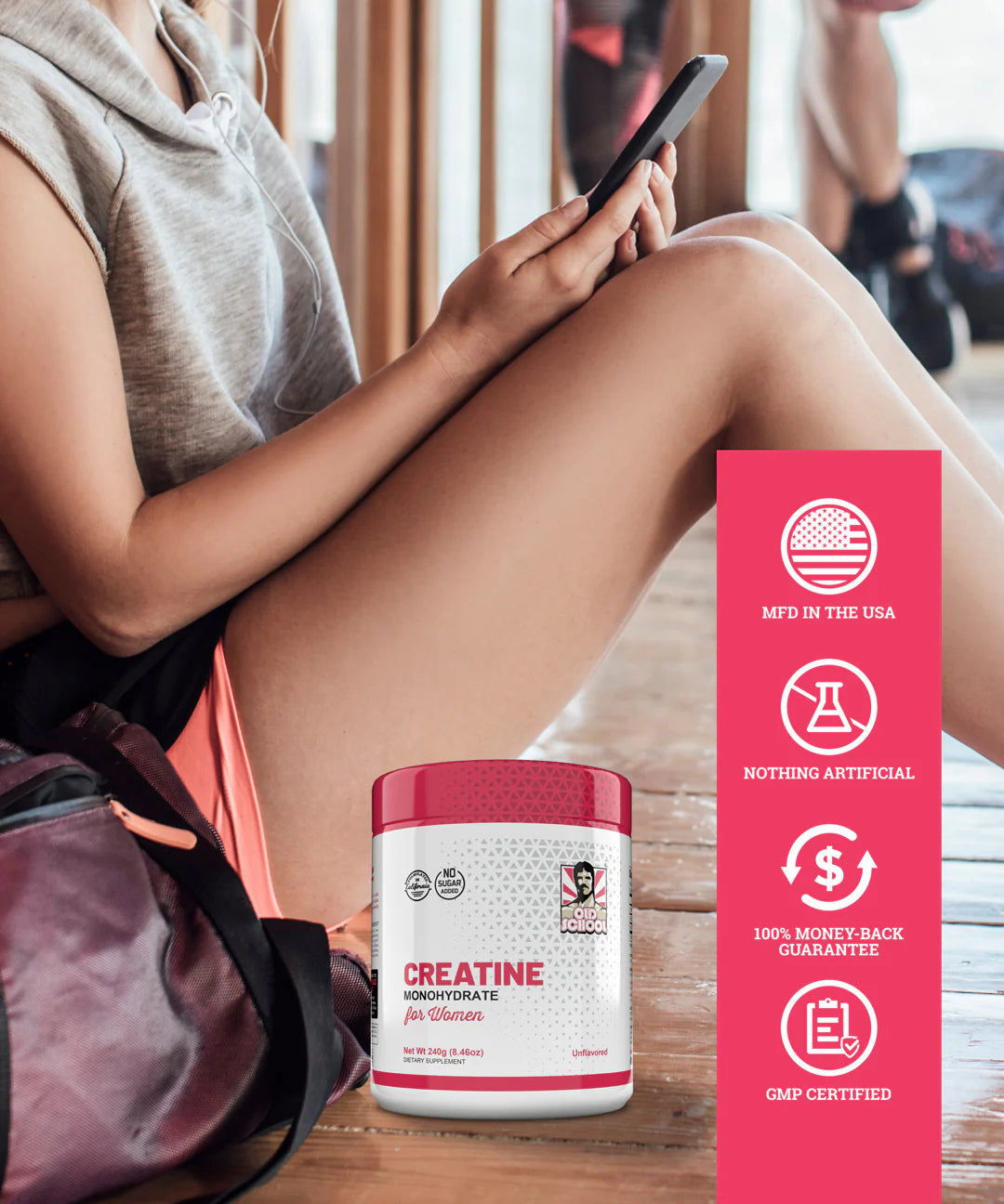 Creatine Monohydrate for Women