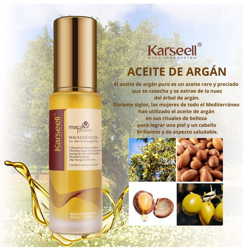 Karseel suero para el cabello seco y dañado