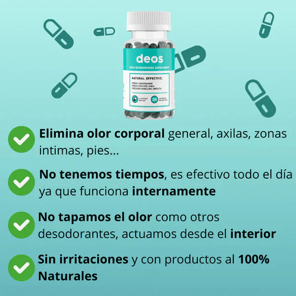 Deos; desodorante interno